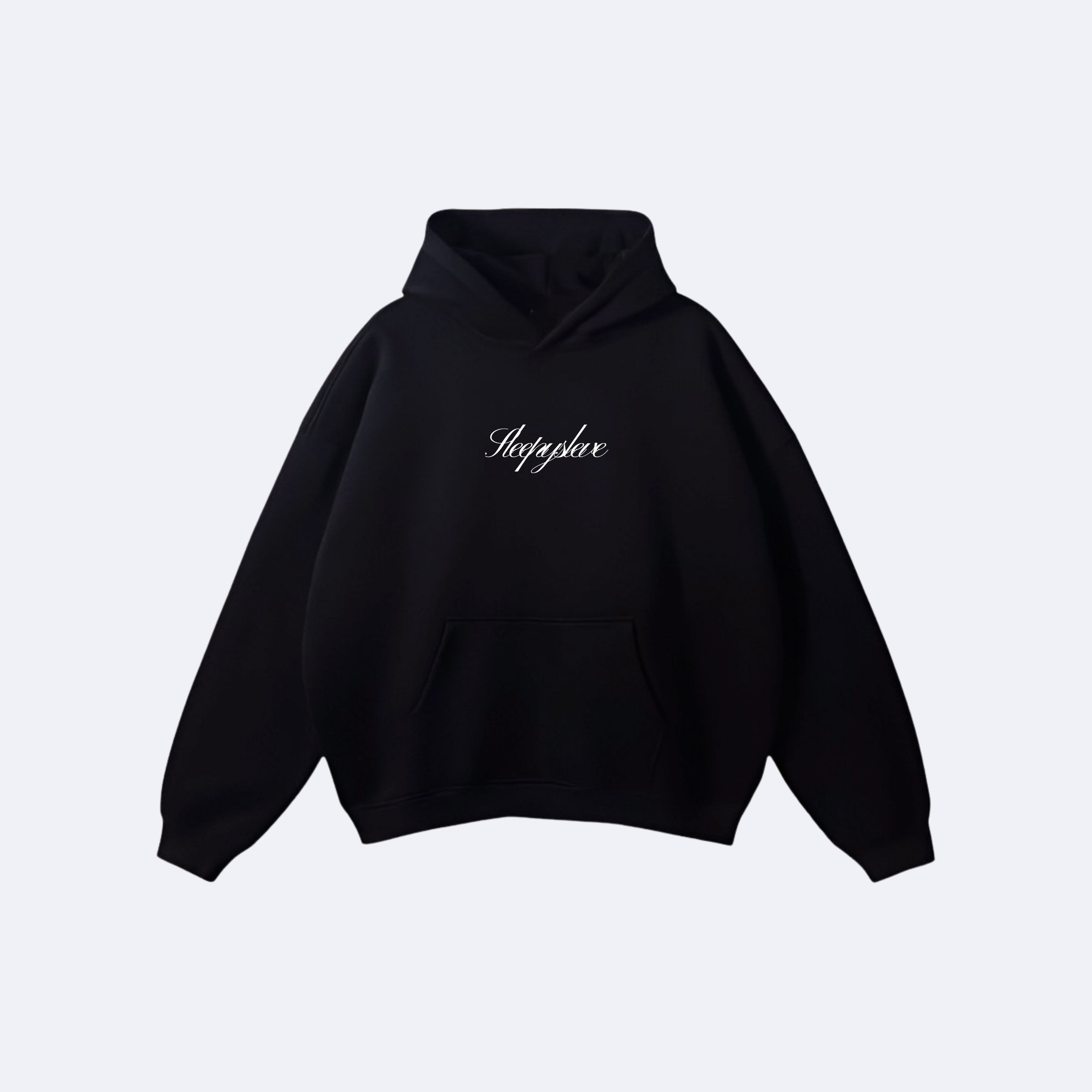 Black Oversized Hoodie