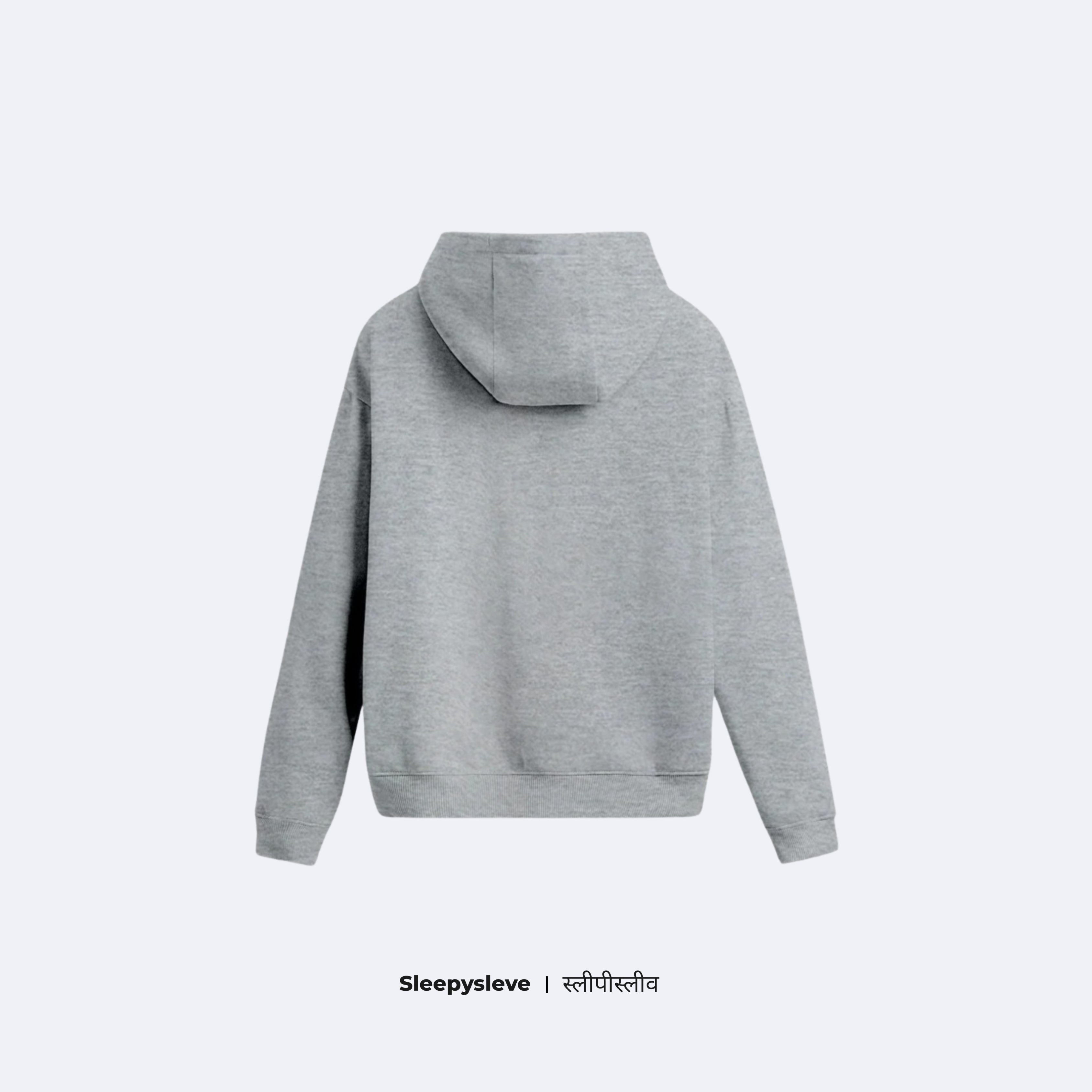 Grey Melange (regular hoodie)