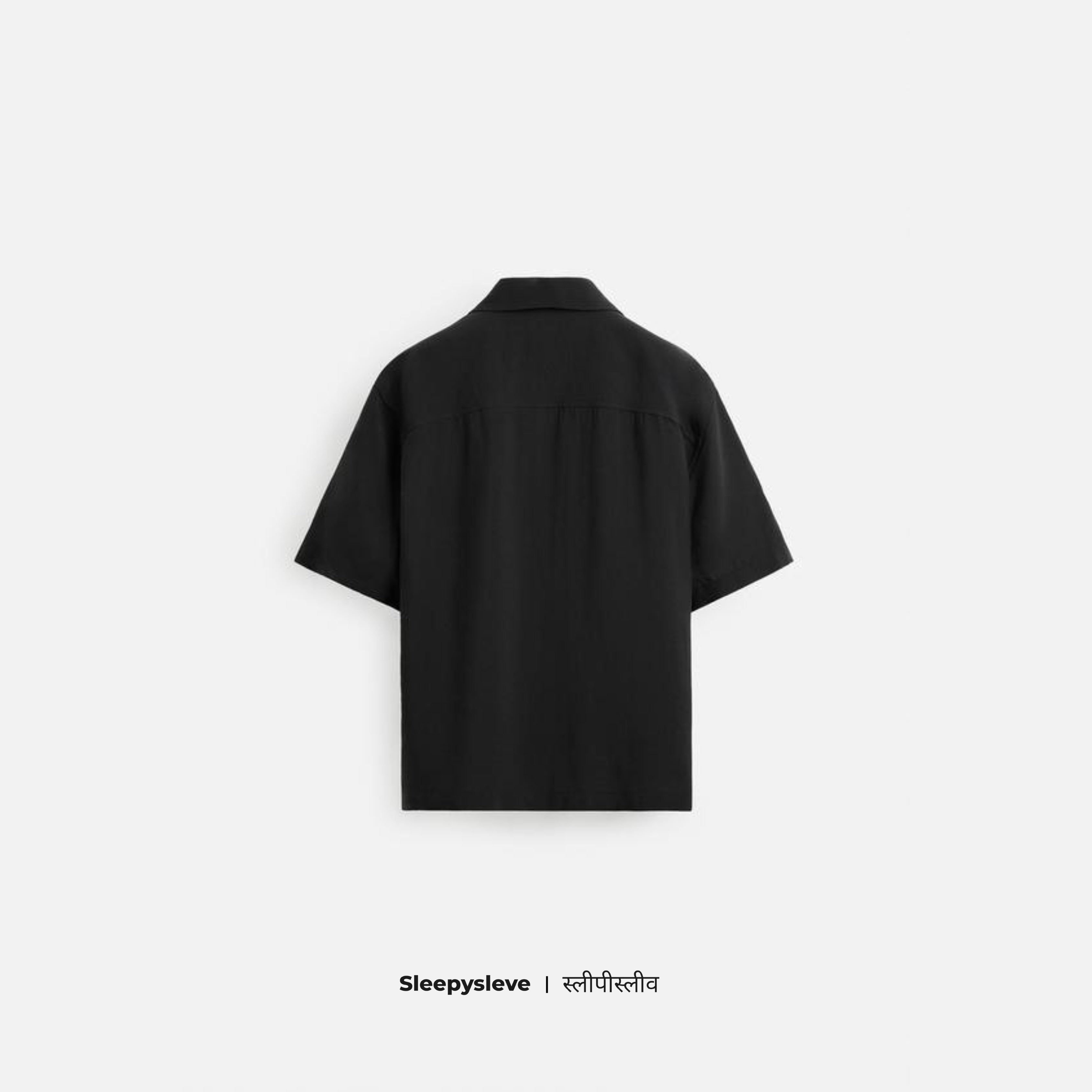 Black oversized shirt