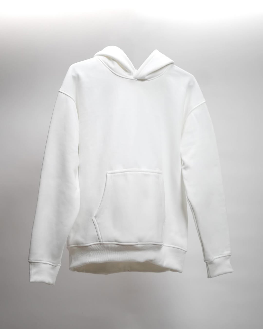 White Oversized Hoodie